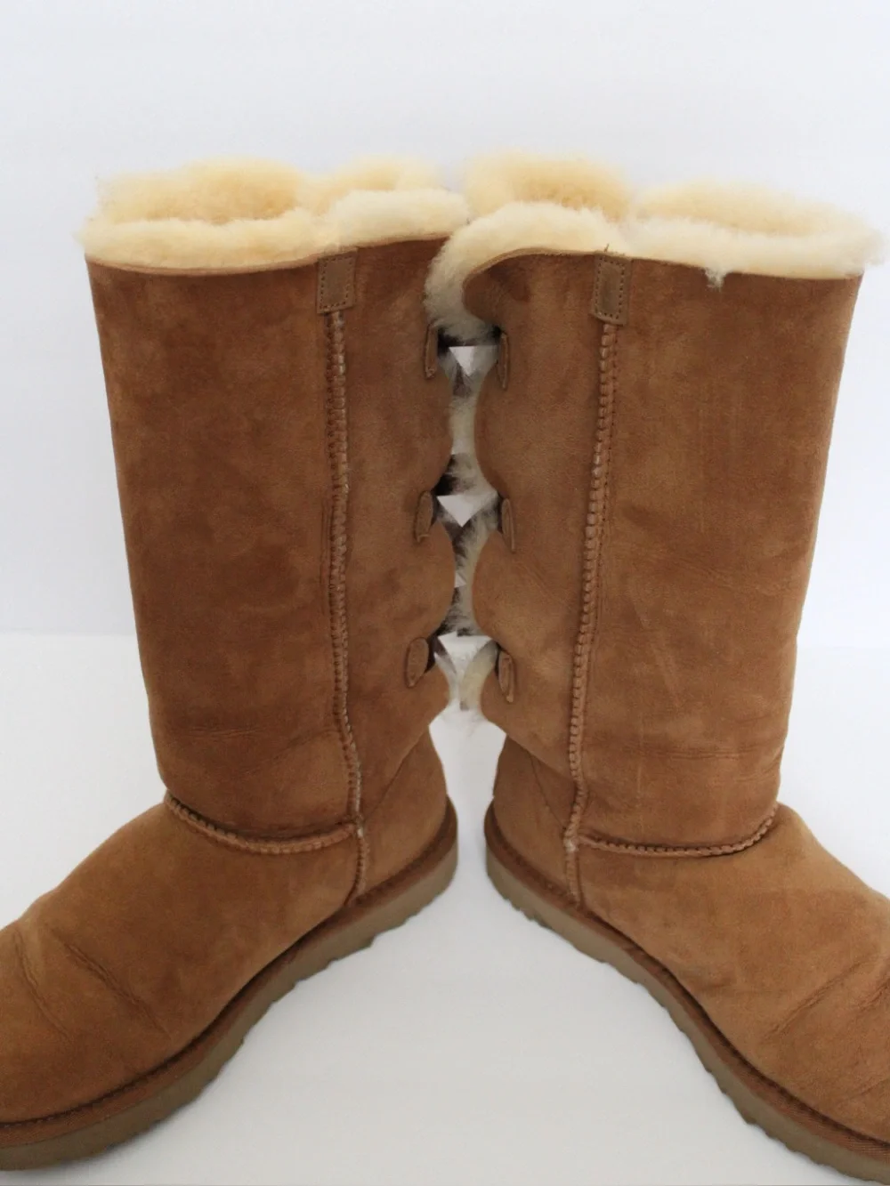 UGG Bailey Bow ll Tall Boots Women’s Size 7 Chestnut Winter Boots